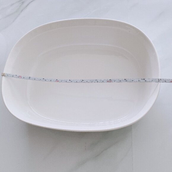 Corningware French White Stoneware Casserole Dish w/ lid 13 Pyrex DC1.5C 2.3L - Picture 3 of 6